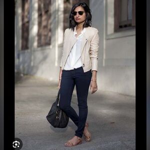 CASLON Nordstrom 100% Leather Jacket